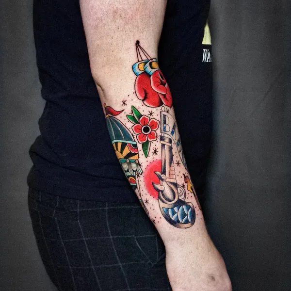 Реализм tattoo by Mariia Bortn in Donostia