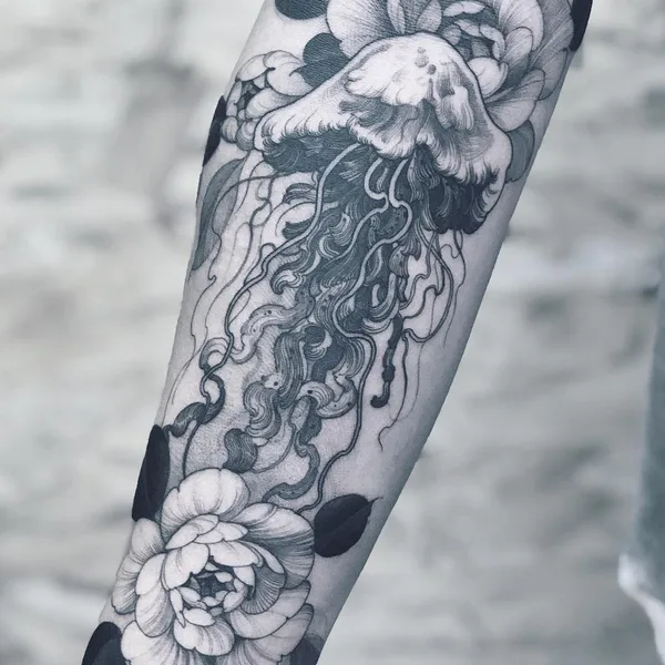 Авторская tattoo by Kubrick Ho in Taipei