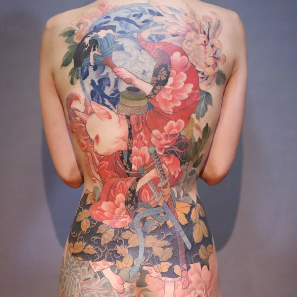 Авторская tattoo by Kubrick Ho in Taipei