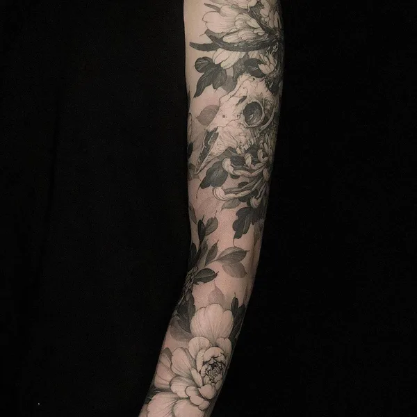 Авторская tattoo by Kubrick Ho in Taipei