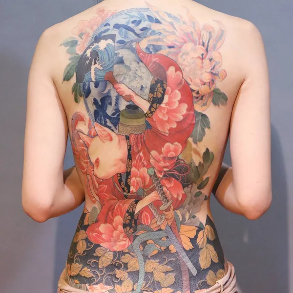 Авторская tattoo by Kubrick Ho in Taipei