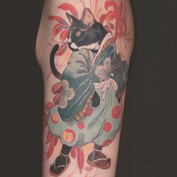 Авторская tattoo by Kubrick Ho in Taipei