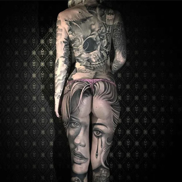 Realism tattoo by Niceguy Chris Tattoo in Karlsborg