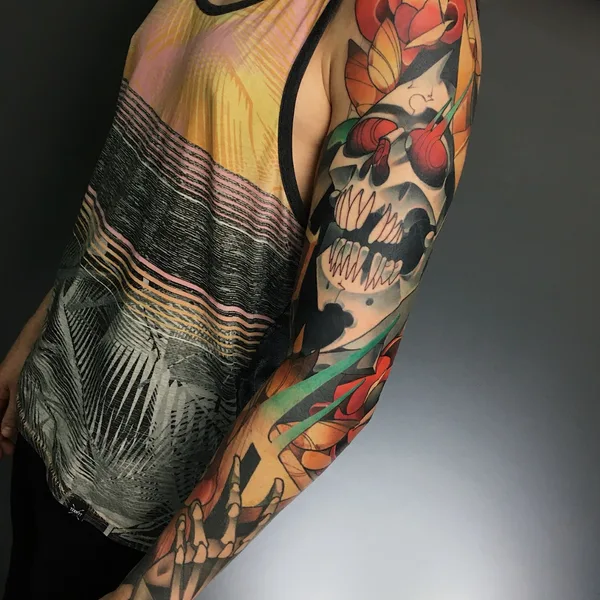 Нео традиционная tattoo by Александр Акулов in Helsinki