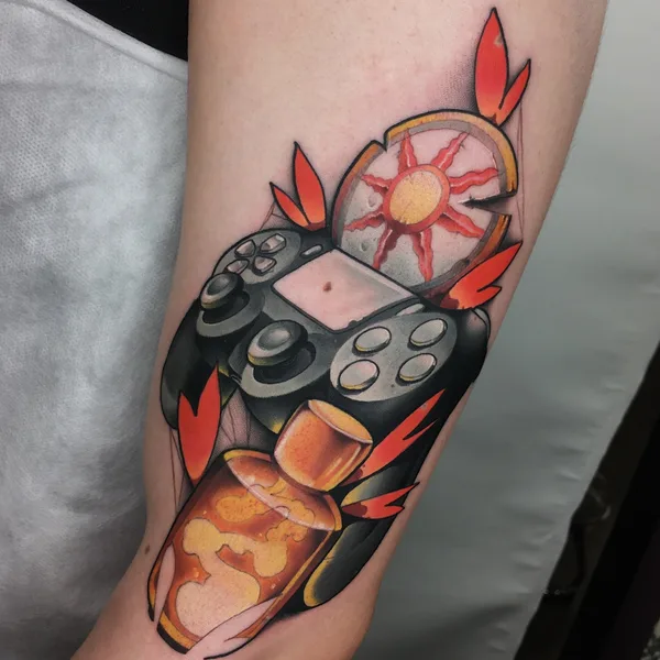 Нео традиционная tattoo by Александр Акулов in Helsinki