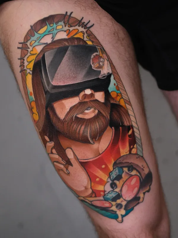 Нео традиционная tattoo by Александр Акулов in Helsinki