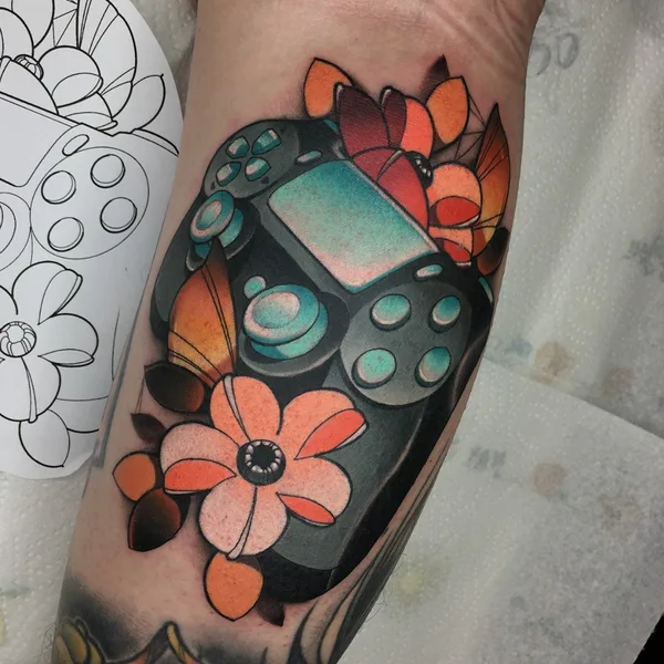 Нео традиционная tattoo by Александр Акулов in Helsinki