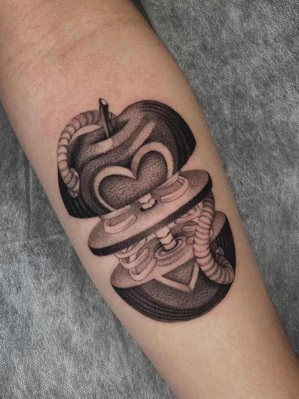 black and grey black and grey tatuaje en forearm #58903 | Tatuador Sinsa