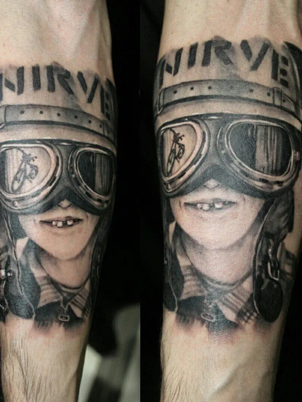 black and grey realism татуировка на forearm #37832 | Тату мастер Влад Яра