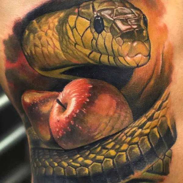 Portrait tattoo by Dongkyu Lee (Qtattoo) in Seoul