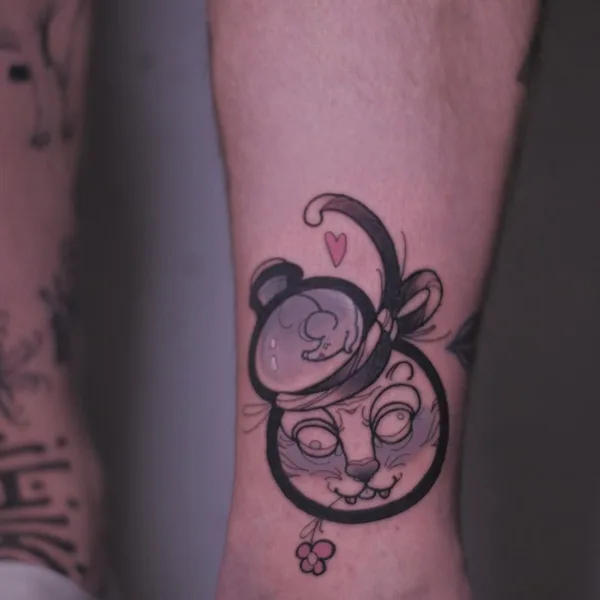 Neo Traditional tattoo by Mexica in Saint Petersburg