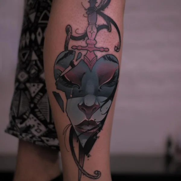 Neo Traditional tattoo by Mexica in Saint Petersburg