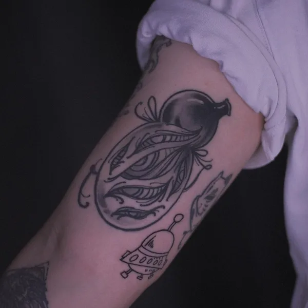Neo Traditional tattoo by Mexica in Saint Petersburg