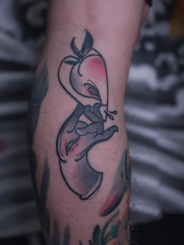 color illustrative tattoo on forearm #45397 | Tattoo Artist Mexica