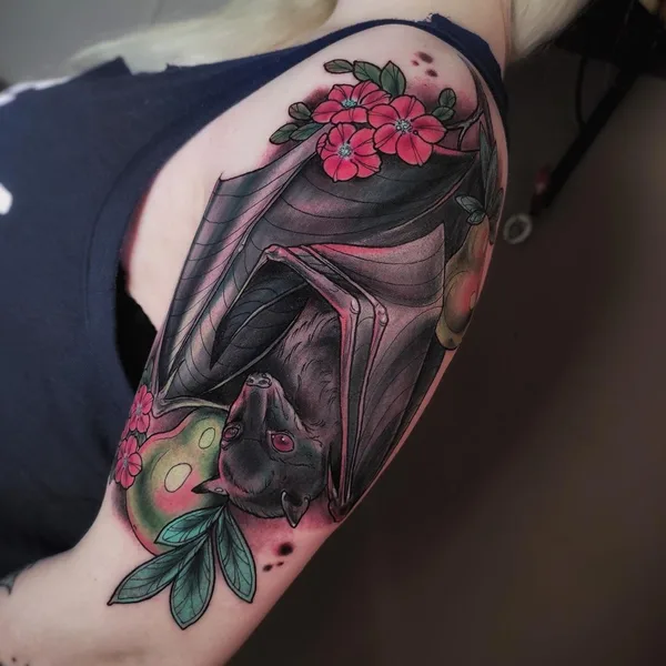 Neo Traditional tattoo by Елена Апасова in Калуга