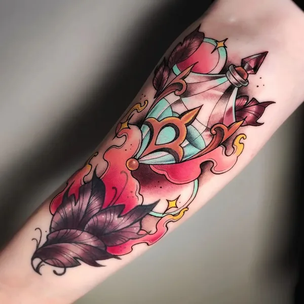 Neo Traditional tattoo by Елена Апасова in Калуга