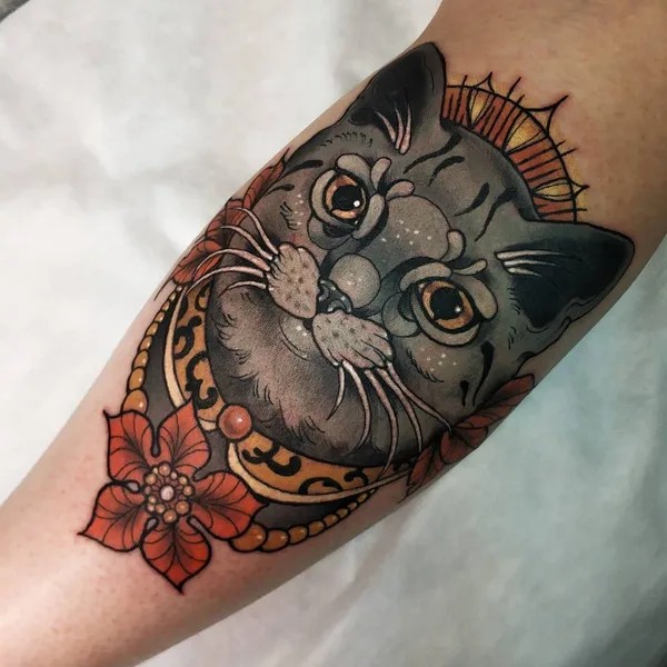 Neo Traditional tattoo by Елена Апасова in Калуга
