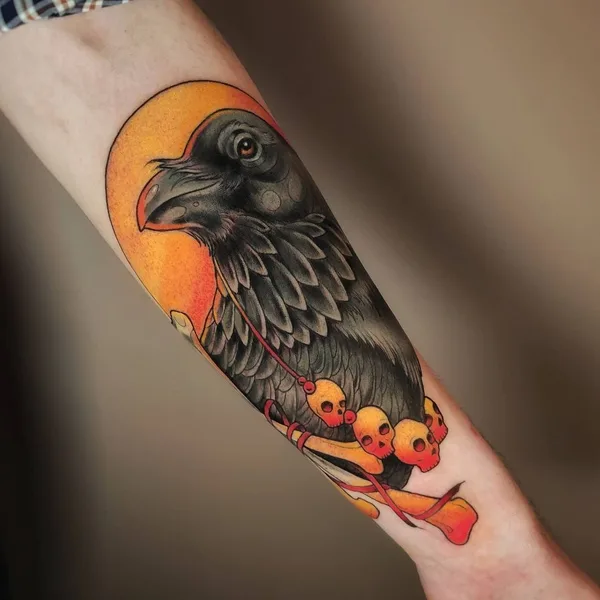 Neo Traditional tattoo by Елена Апасова in Калуга