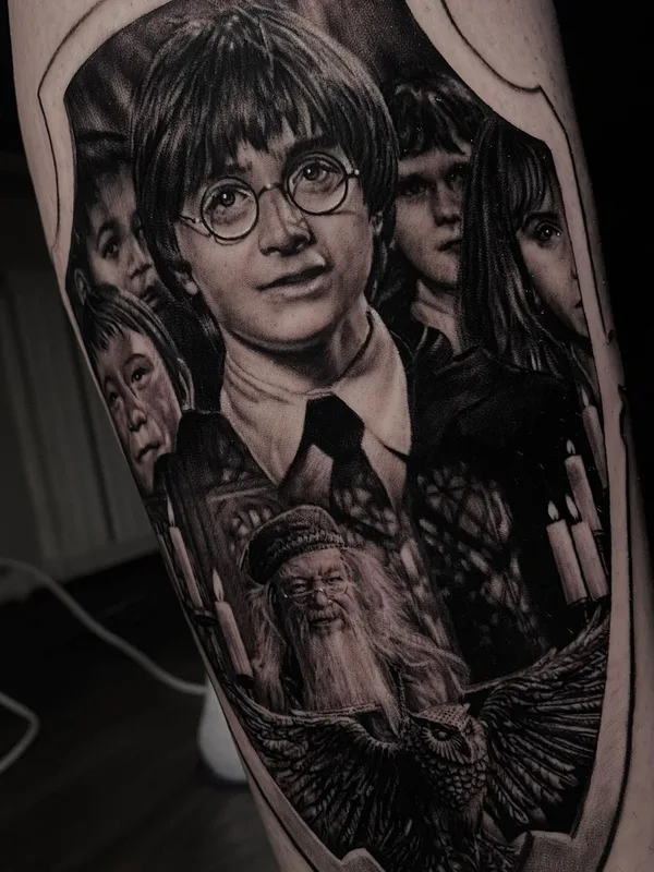 black and grey realism татуировка на forearm #45462 | Тату мастер Настя Набока