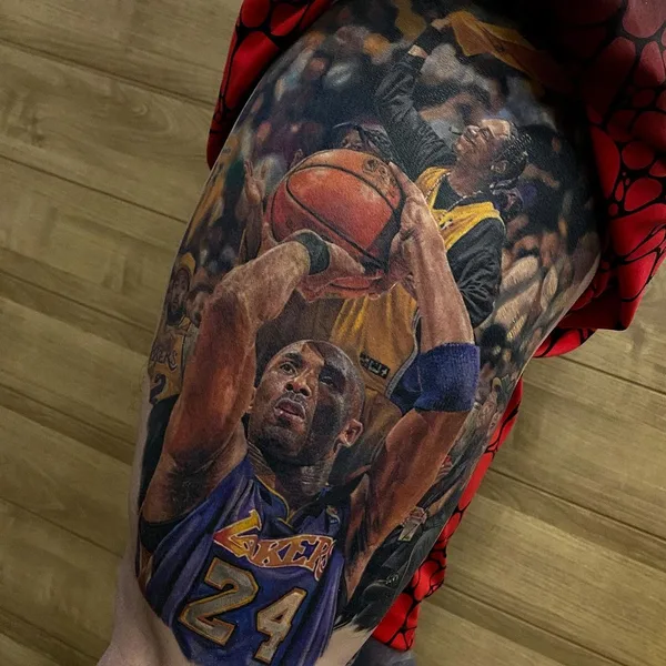 Портретная tattoo by Настя Набока in Москва