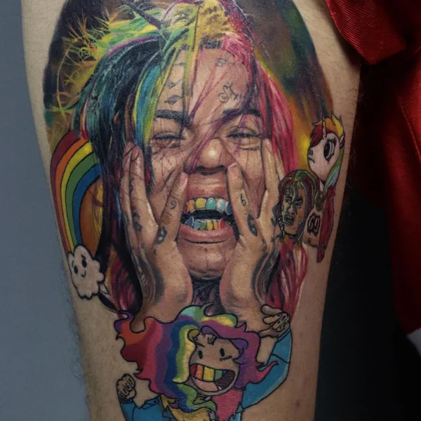 Портретная tattoo by Настя Набока in Москва