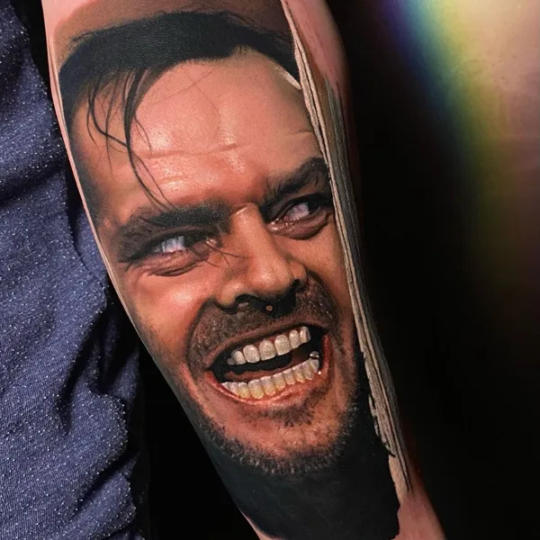 Портретная tattoo by Настя Набока in Москва