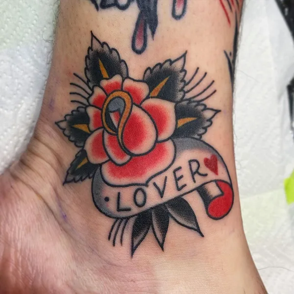 Old School tattoo by Nia Hardcore in Moscow