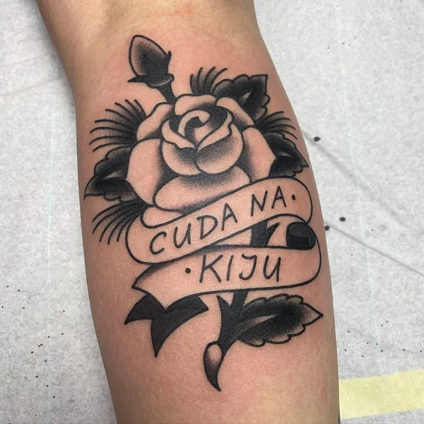 Old School tattoo by Nia Hardcore in Moscow