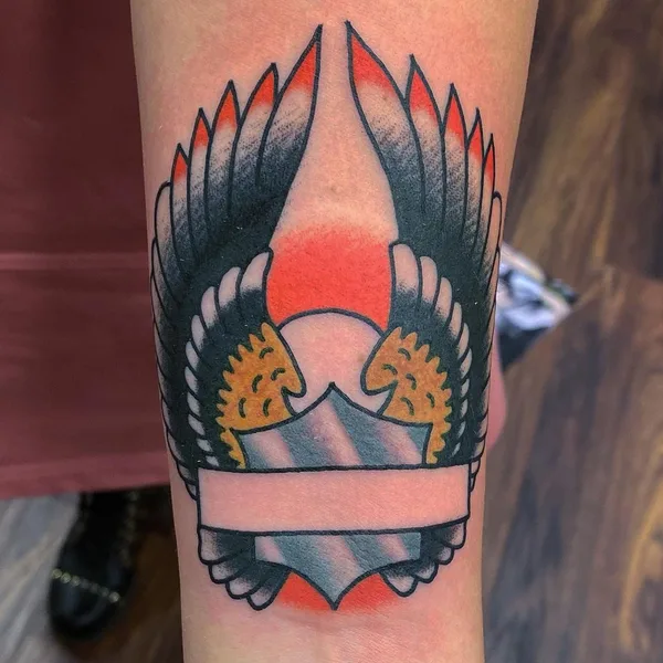 Old School tattoo by Nia Hardcore in Moscow