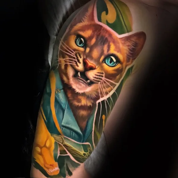 Realism tattoo by Карина Куба  in Омск
