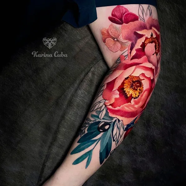 Realism tattoo by Карина Куба  in Омск