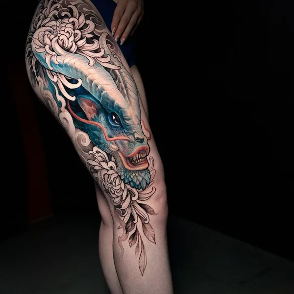 Realism tattoo by Карина Куба  in Омск