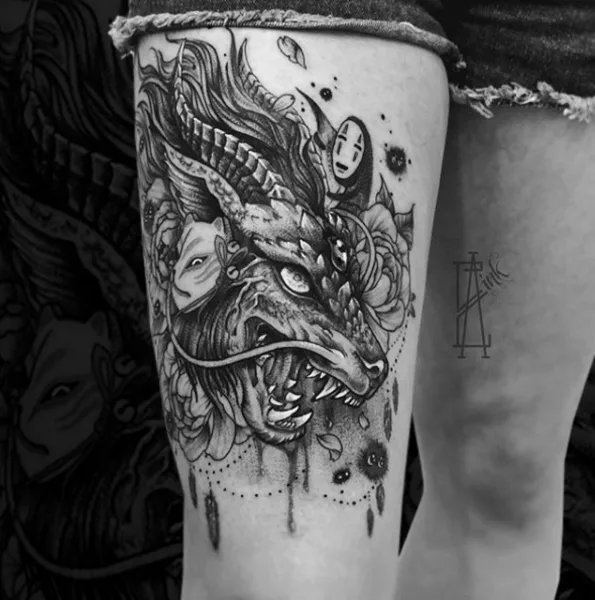 Black tattoo by L.E.A.ink|Ломова Екатерина in Moscow