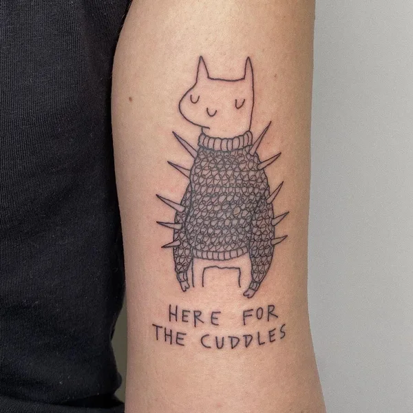 Author's Style tattoo by Bowser in Berlin