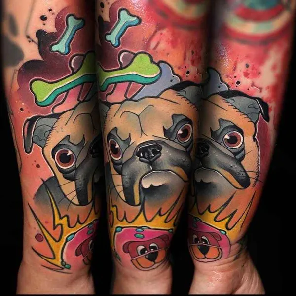 Author's Style tattoo by Lehel Nyeste in Budapest