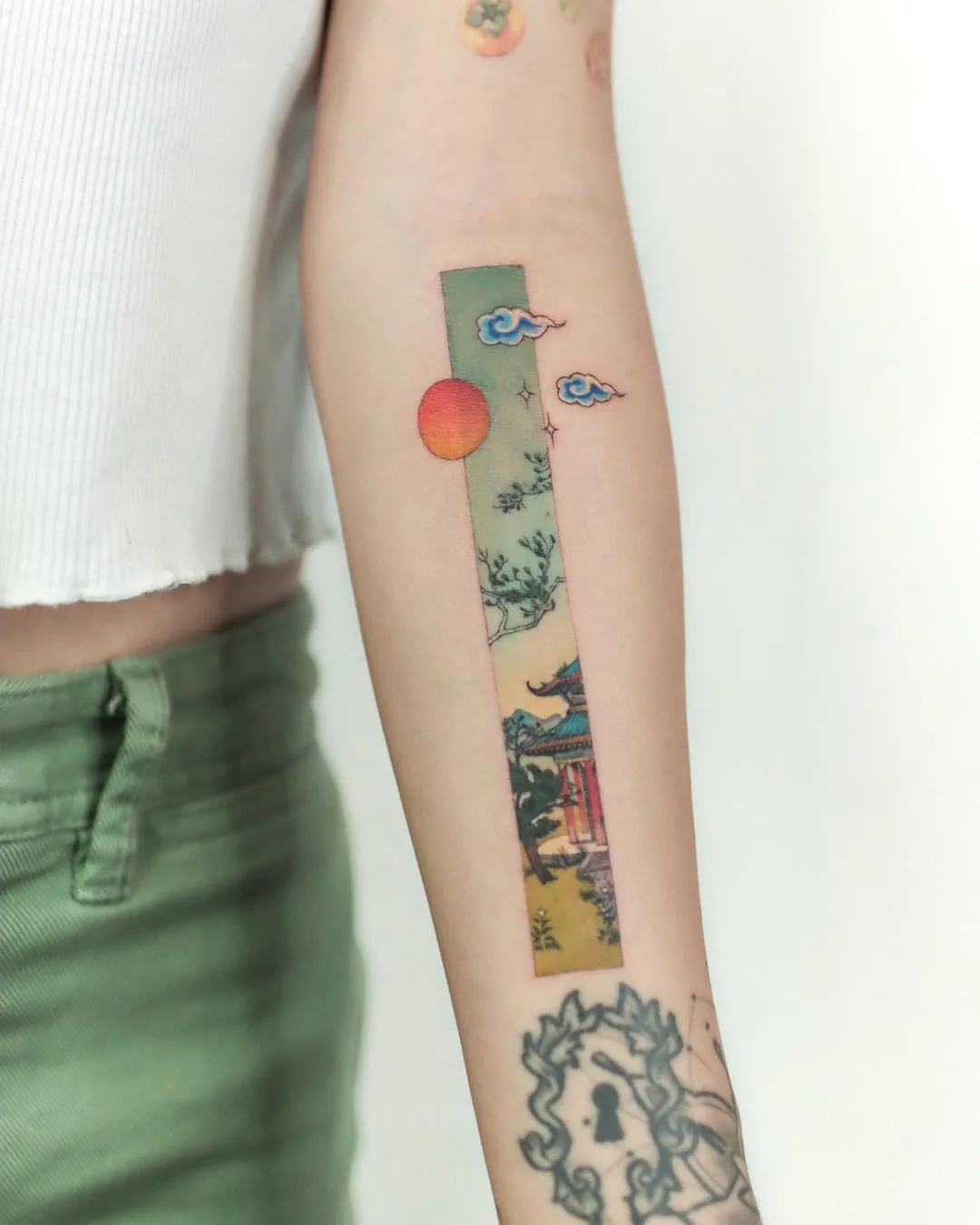 Тату-мастер Лос-Анжелес, китайская татуировка, восточная татуировка, firstjing tattoo 