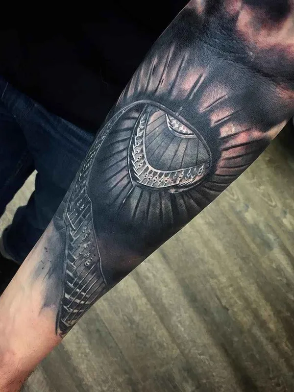 Реализм tattoo by David Giersch in Berlin