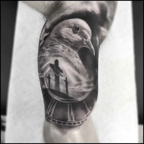 Хоррор tattoo by Matt Mrowka in New York City