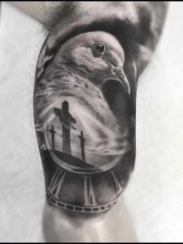 Horror tattoo by Matt Mrowka in New York City