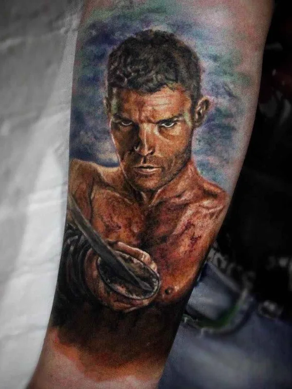 male color realism татуировка на forearm #2733 | Тату мастер Каролина Фридман