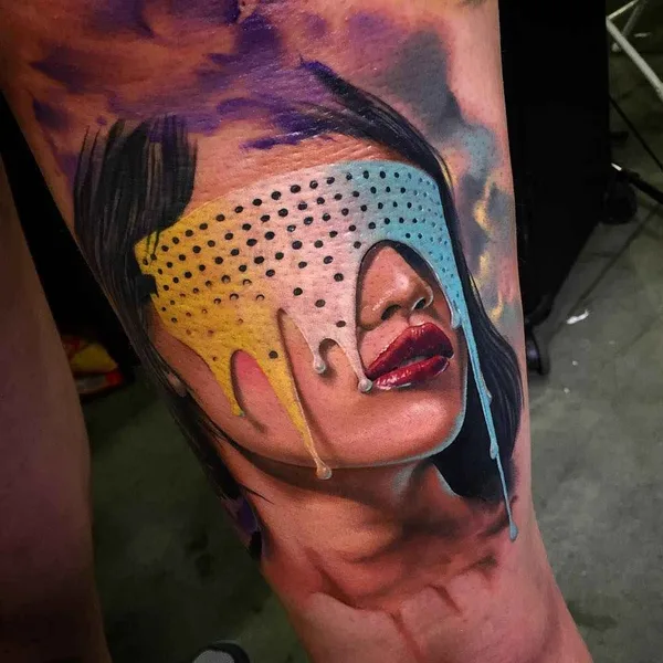 Realism tattoo by David Giersch in Berlin