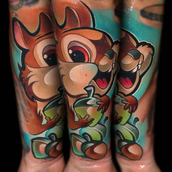 Author's Style tattoo by Lehel Nyeste in Budapest