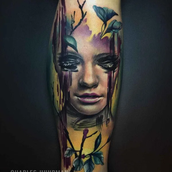 Realism tattoo by Charles Huurman in Valencia
