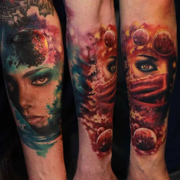 Realism tattoo by Rich Pineda in Yucca Valley