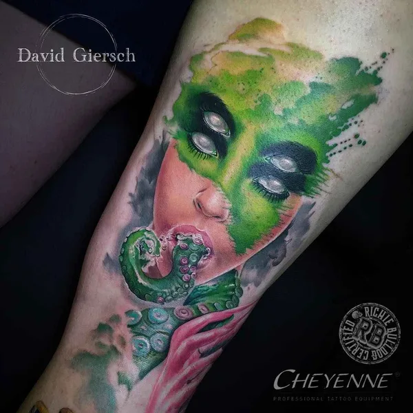 Realism tattoo by David Giersch in Berlin