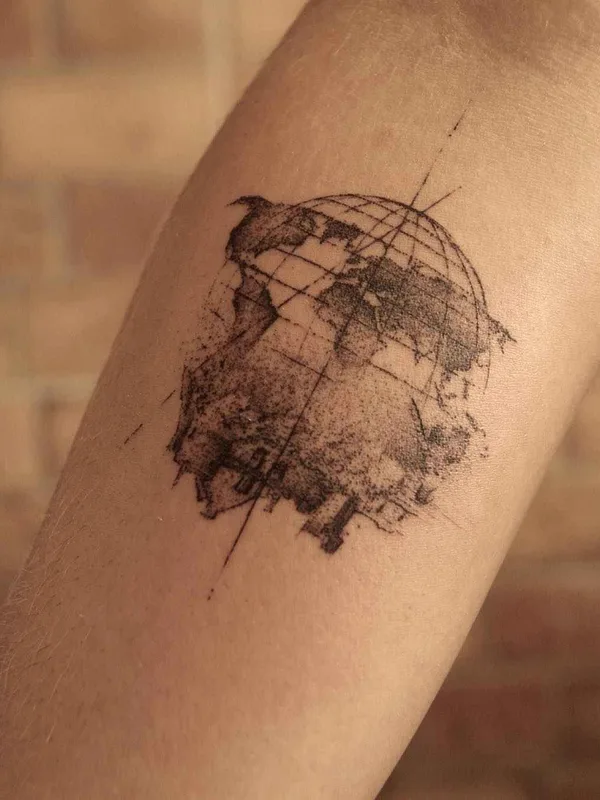 black and grey sketch tatouage sur forearm #9333 | Artiste tatoueur La Bottega dell'Arte