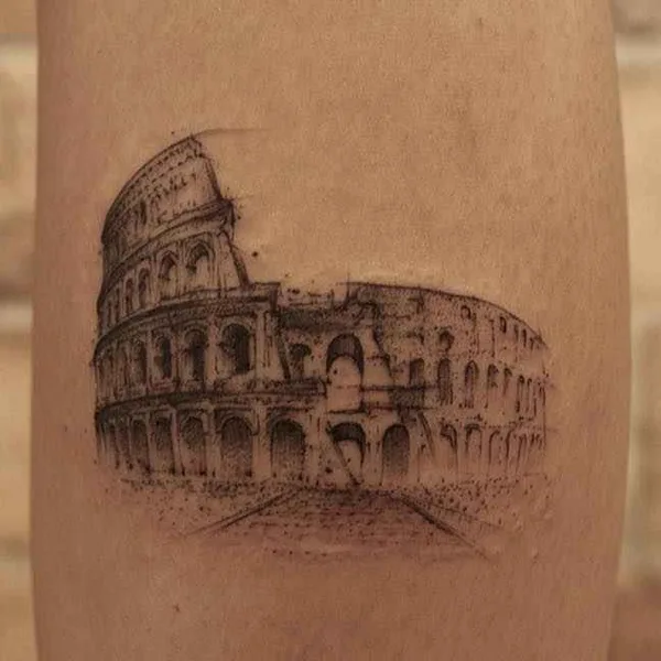 Minimalism tattoo by La Bottega dell'Arte in Goiânia