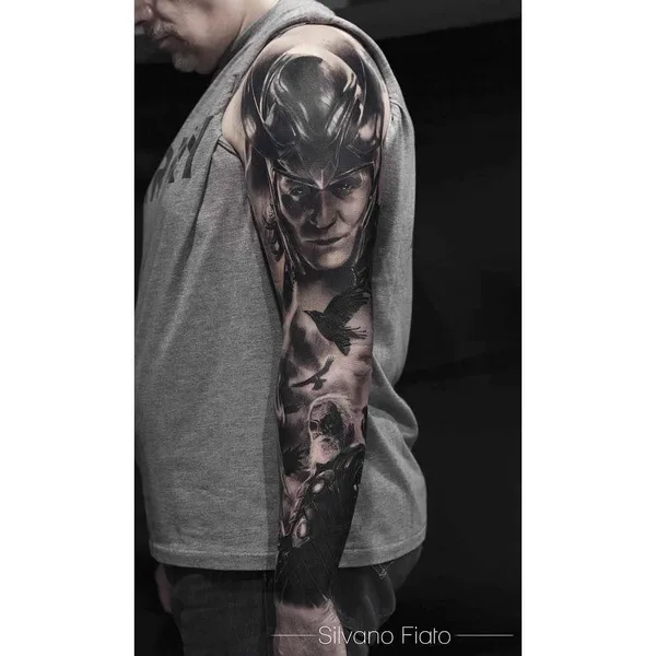 Realism tattoo by Silvano Fiato in Genova