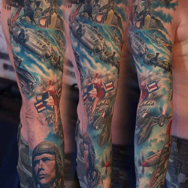 Realism tattoo by Rich Pineda in Yucca Valley