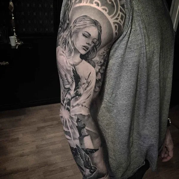 Realism tattoo by Niceguy Chris Tattoo in Karlsborg